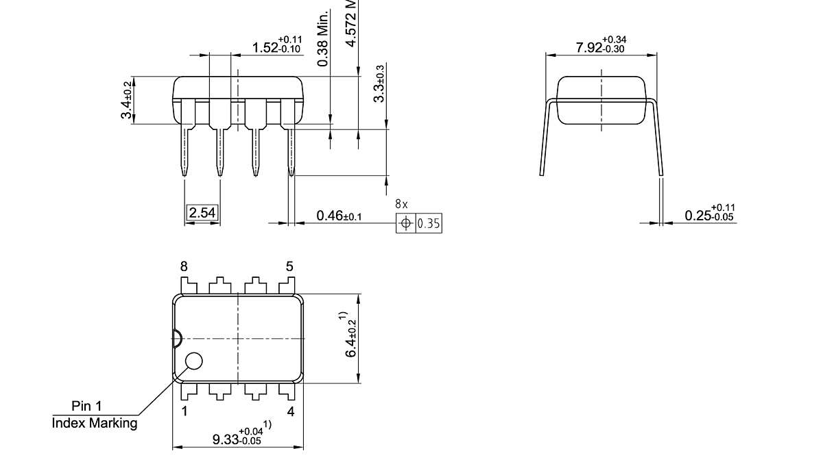 PG-DIP-8-13_Package Outline