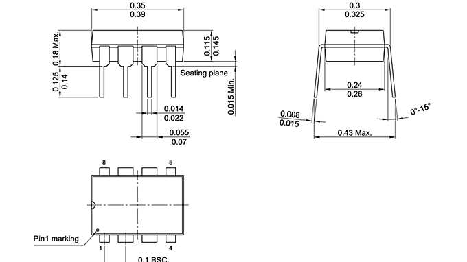 PG-DIP-8-801_Package Outline