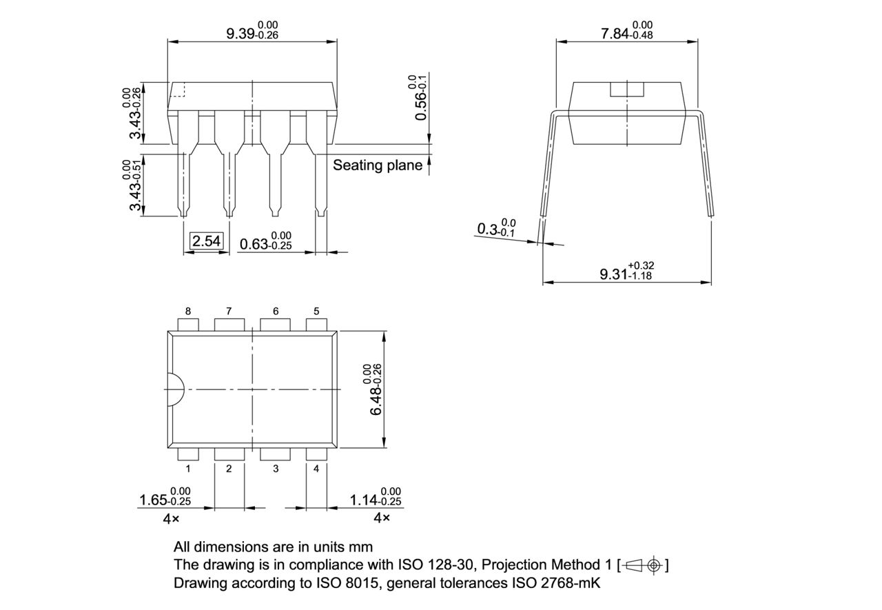 PG-DIP-8-903_Package Outline