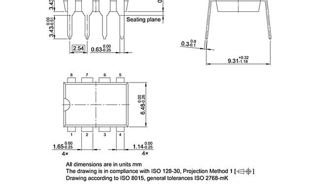 PG-DIP-8-903_Package Outline