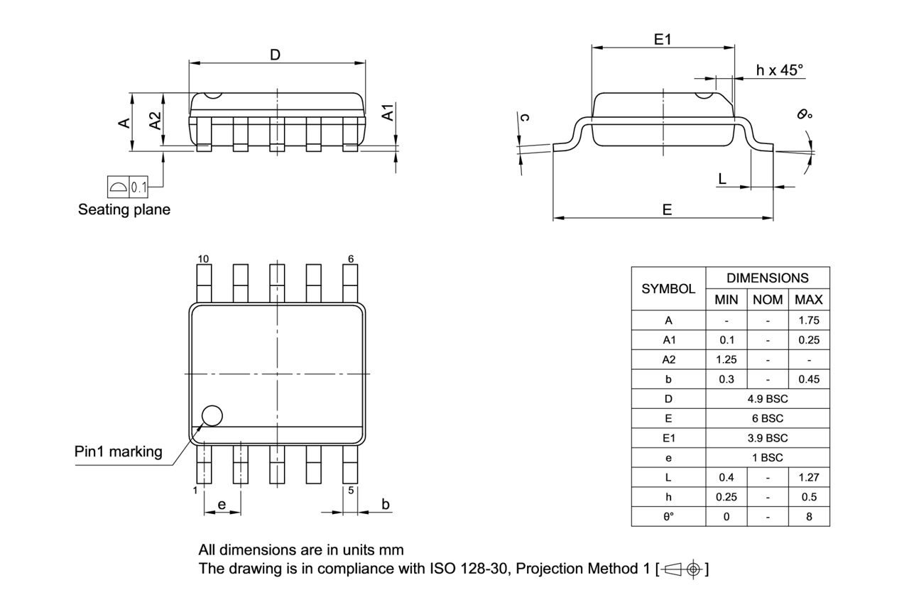 PG-DSO-10-800_Package Outline