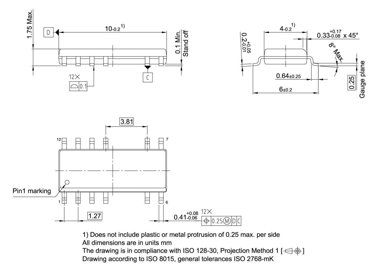 PG-DSO-12-19_Package Outline