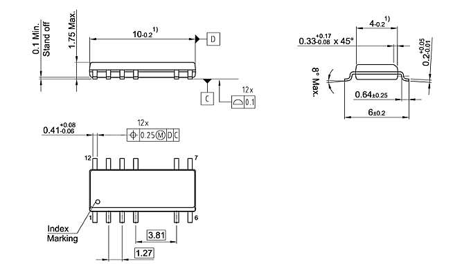 PG-DSO-12-21_Package Outline