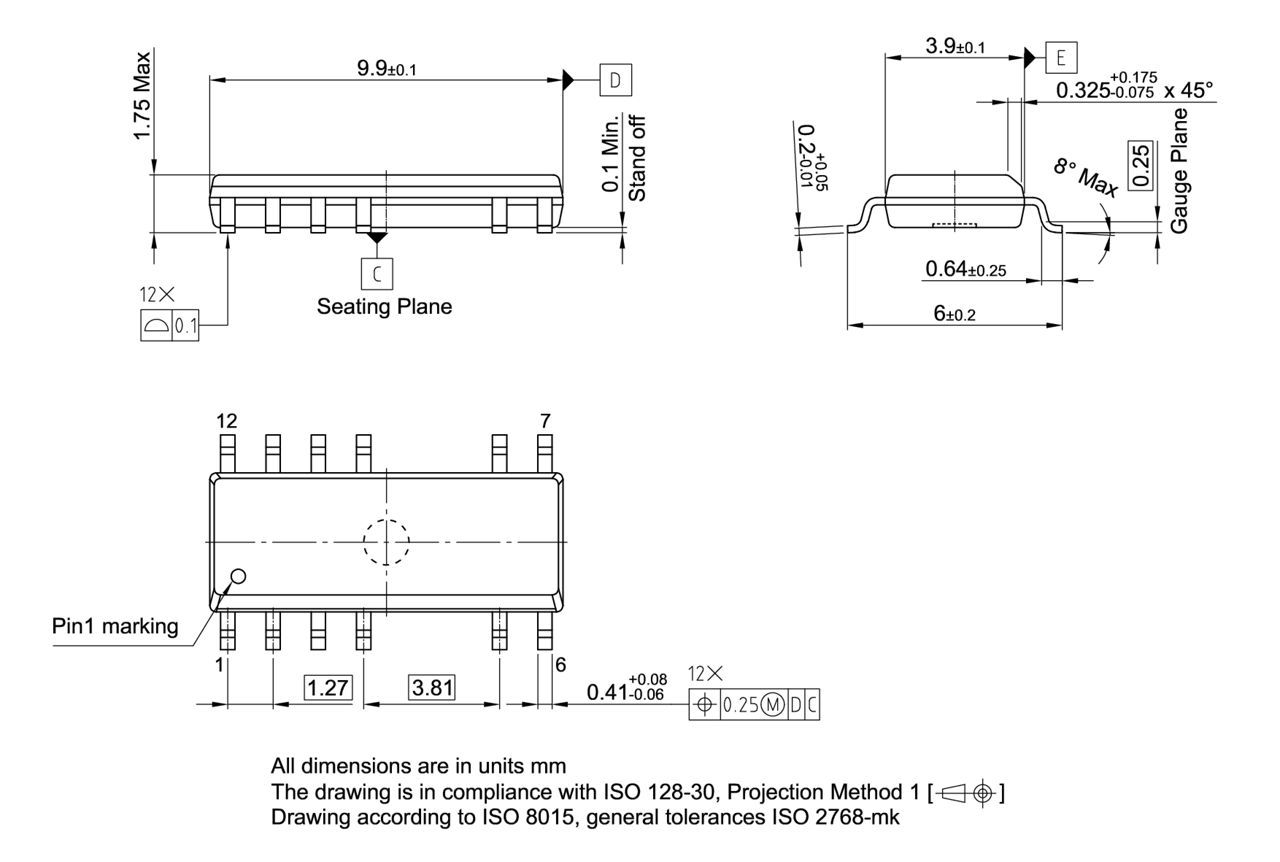 PG-DSO-12-24_Package Outline