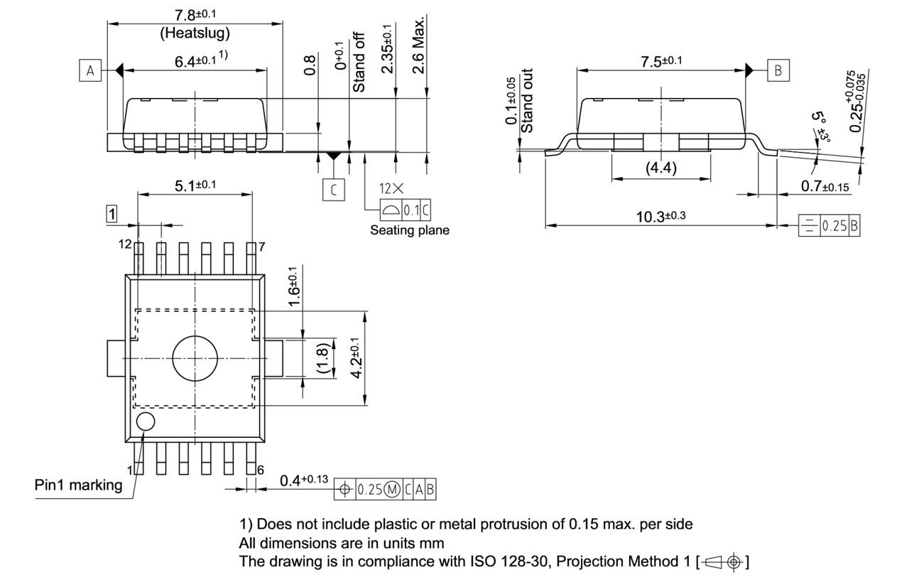 PG-DSO-12-9_Package Outline