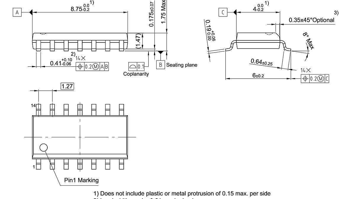 PG-DSO-14-39_Package Outline