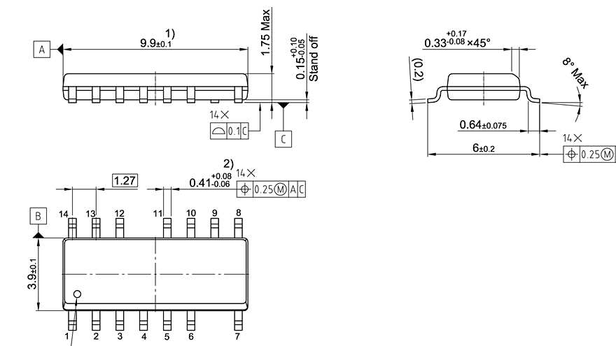 PG-DSO-14-66_Package Outline