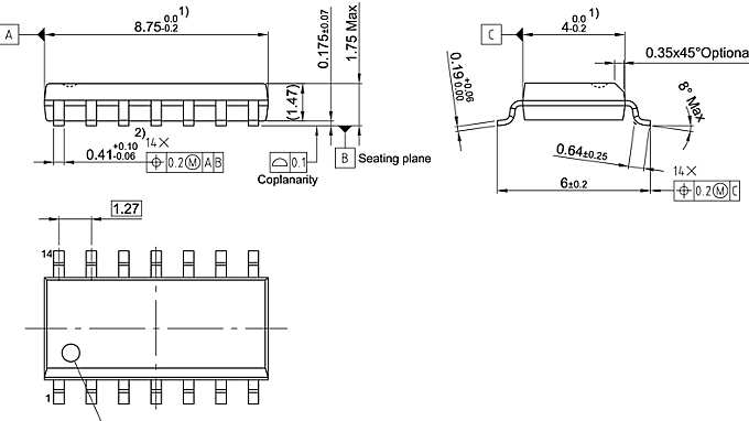 PG-DSO-14-68_Package Outline