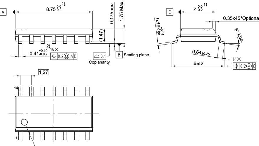 PG-DSO-14-68_Package Outline