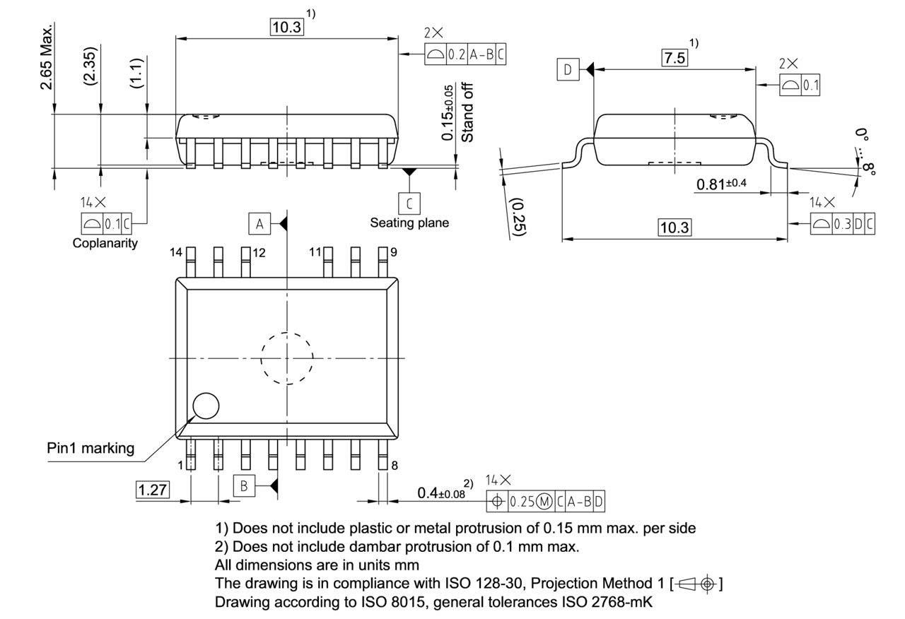 PG-DSO-14-71_Package Outline
