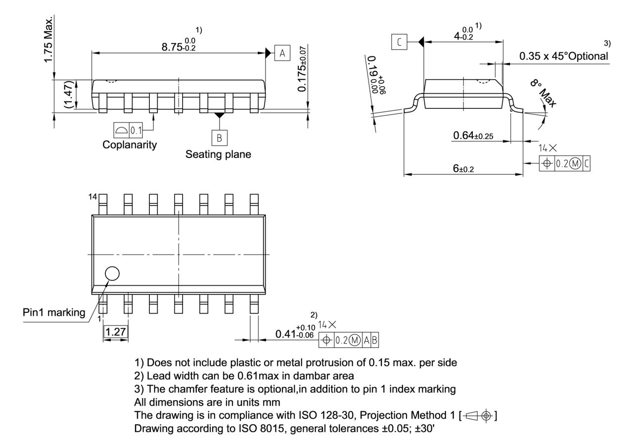 PG-DSO-14-77_Package Outline
