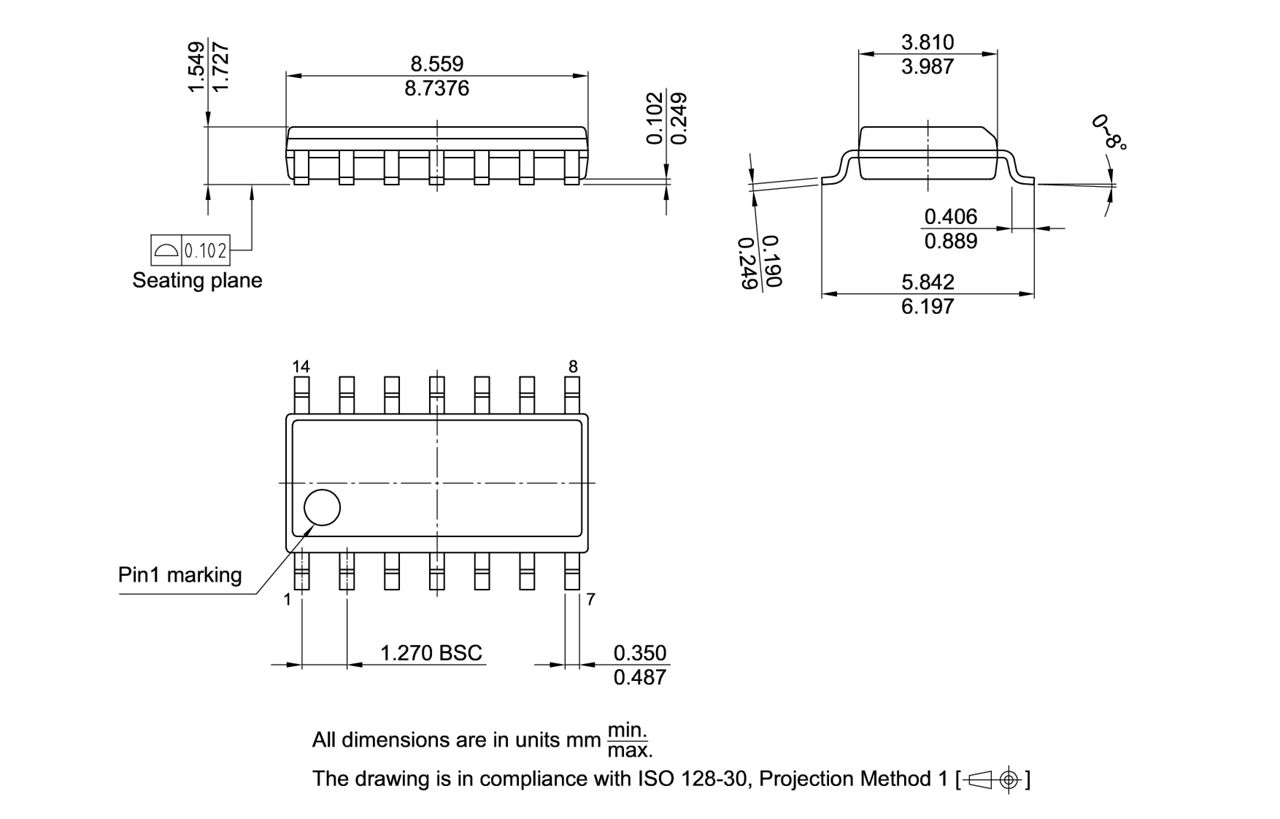 PG-DSO-14-800_Package Outline