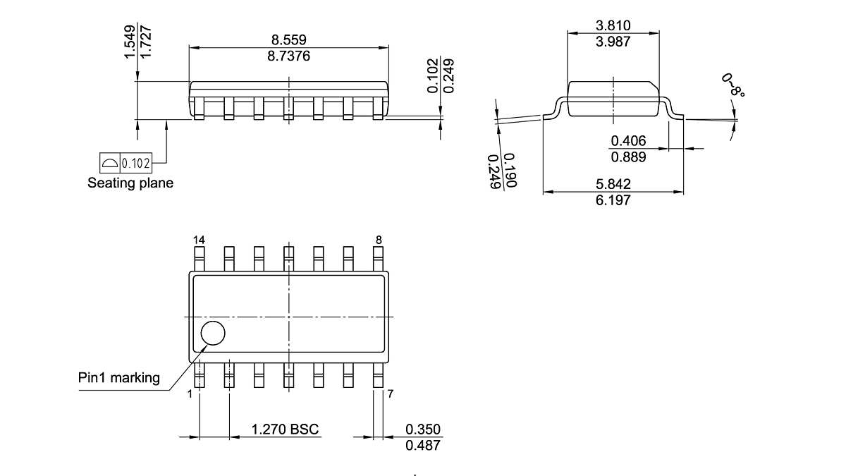 PG-DSO-14-800_Package Outline