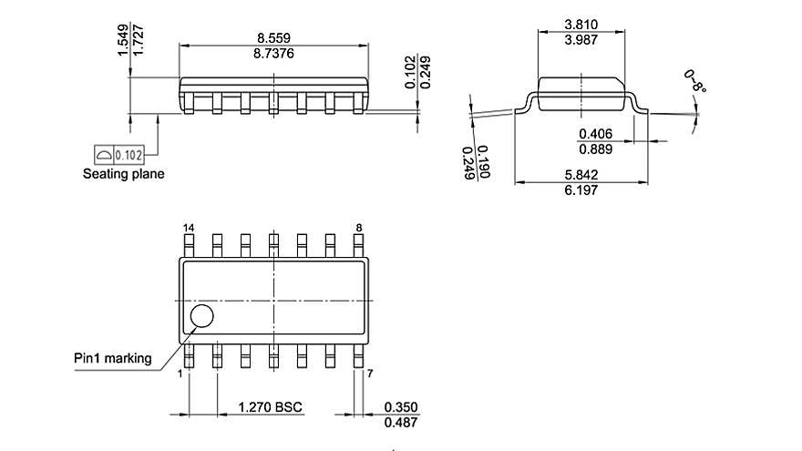 PG-DSO-14-800_Package Outline