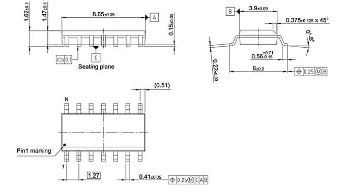PG-DSO-14-904_Package Outline