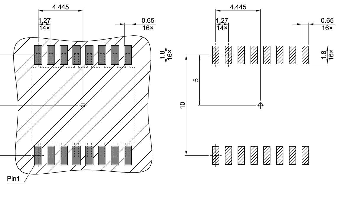 PG-DSO-16-15_Footprint Drawing