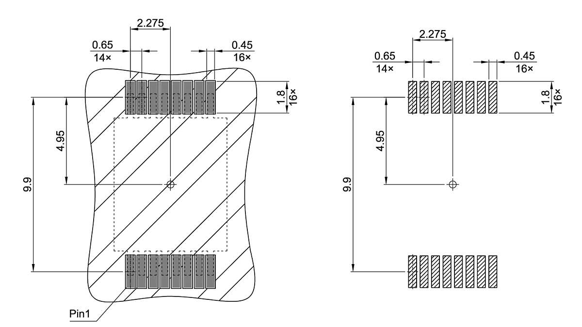 PG-DSO-16-28_Footprint Drawing