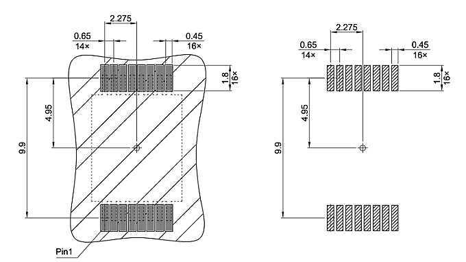 PG-DSO-16-28_Footprint Drawing