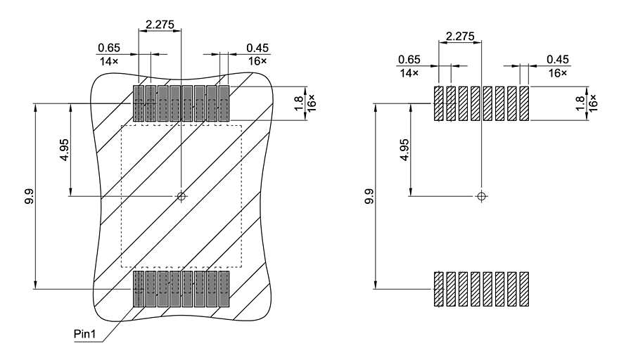PG-DSO-16-28_Footprint Drawing
