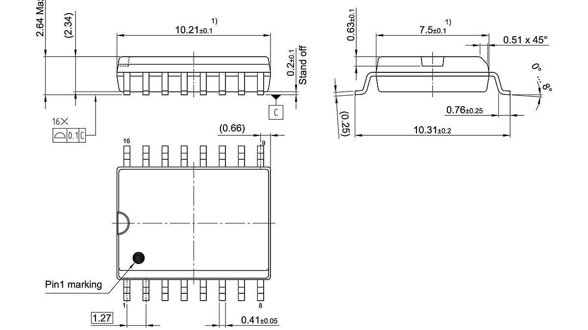 PG-DSO-16-37_Package Outline