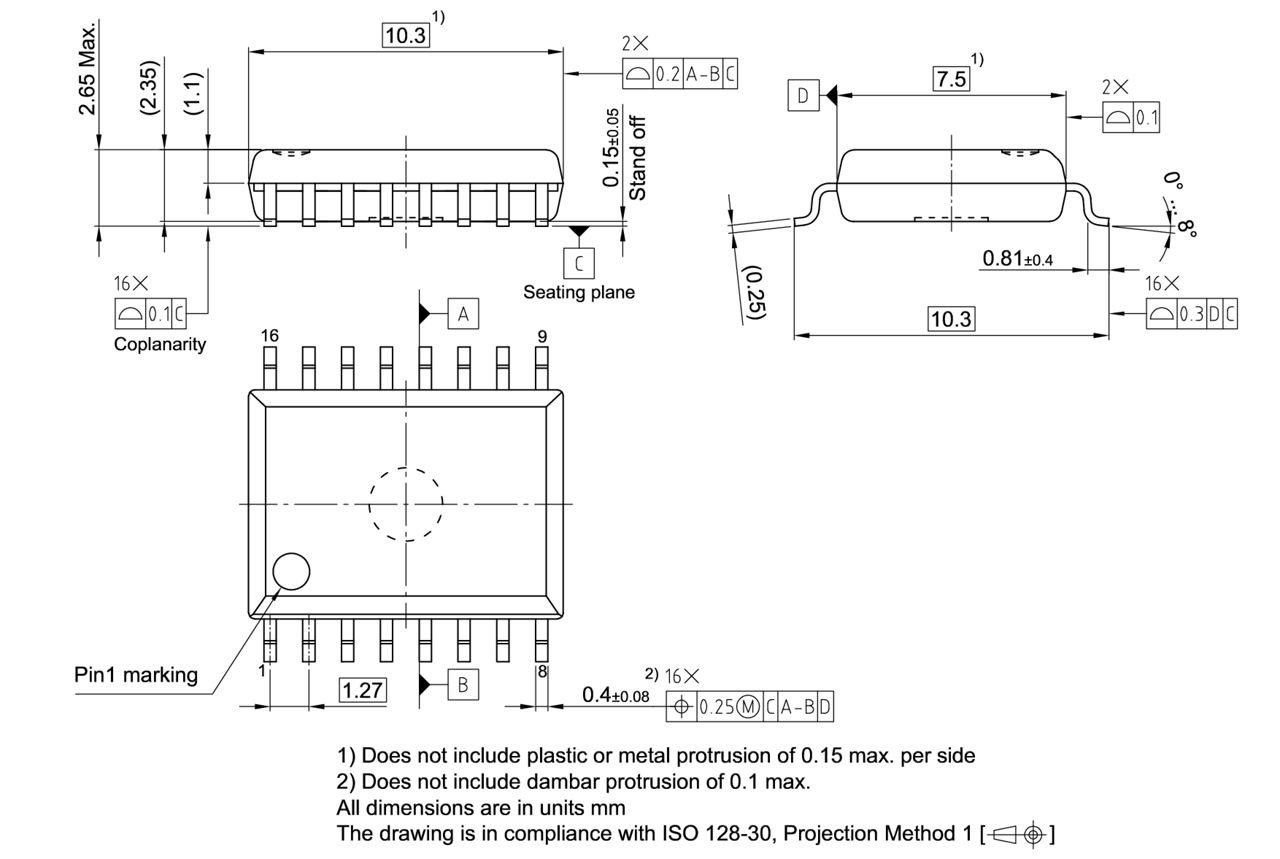 PG-DSO-16-40_Package Outline