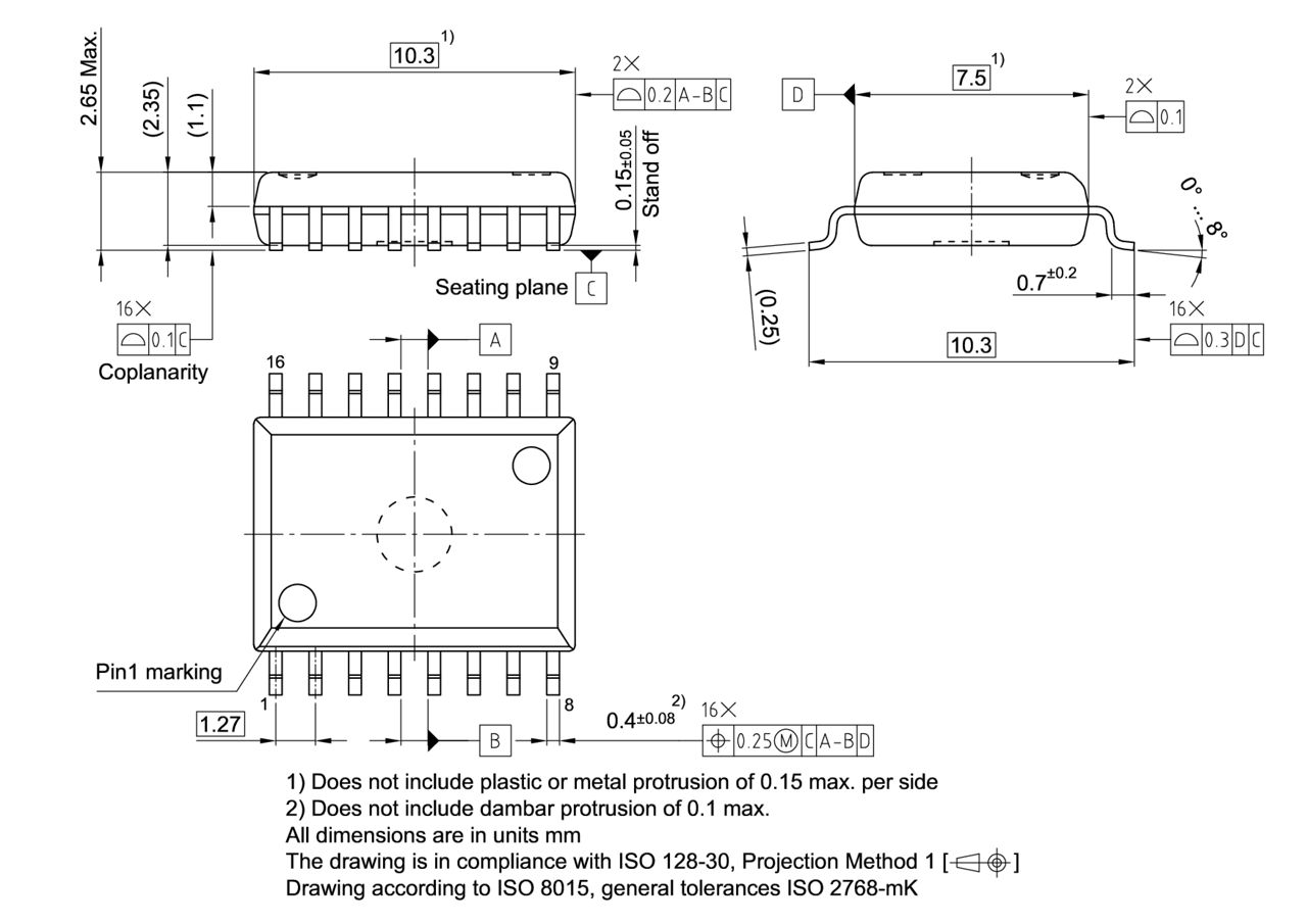 PG-DSO-16-44_Package Outline