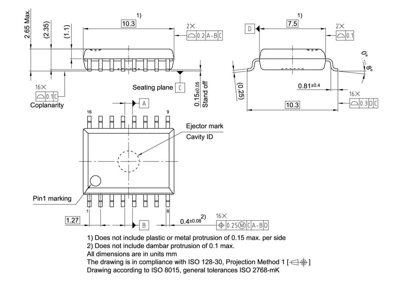 PG-DSO-16-46_Package Outline