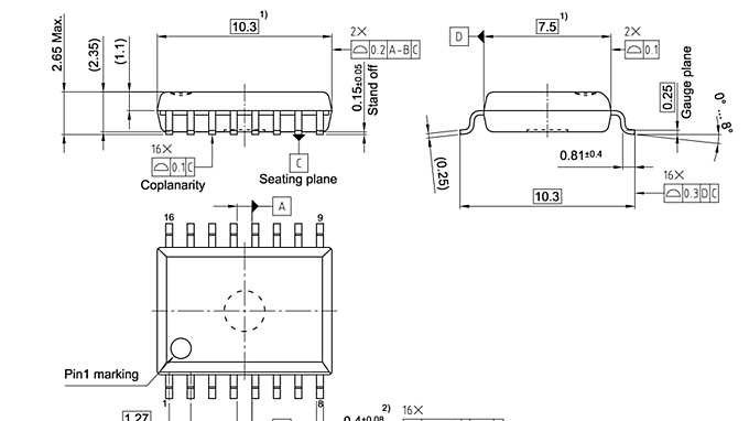 PG-DSO-16-50_Package Outline