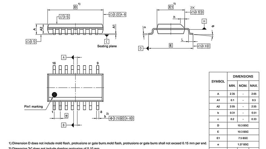PG-DSO-16-803_Package Outline