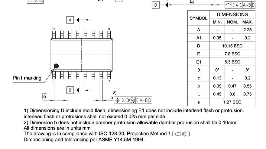 PG-DSO-16-804_Package Outline