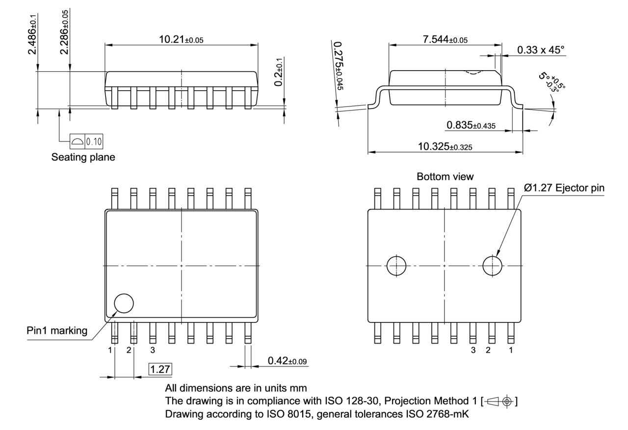 PG-DSO-16-910_Package Outline