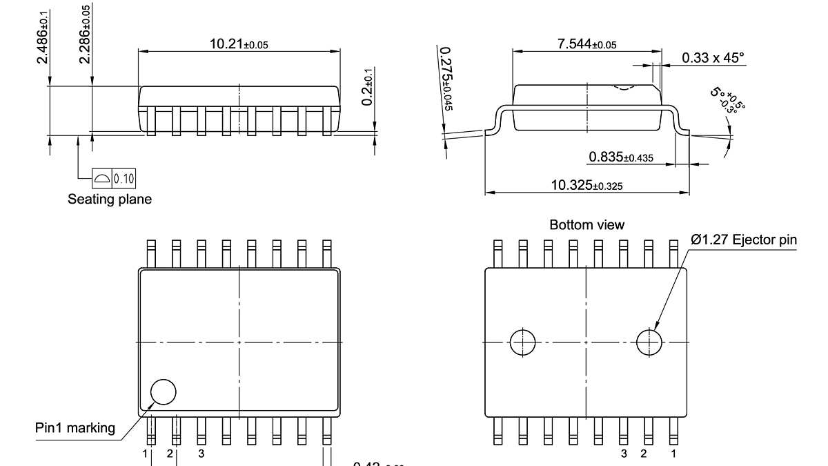 PG-DSO-16-910_Package Outline