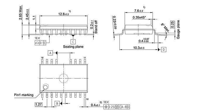 PG-DSO-18-1_Package Outline