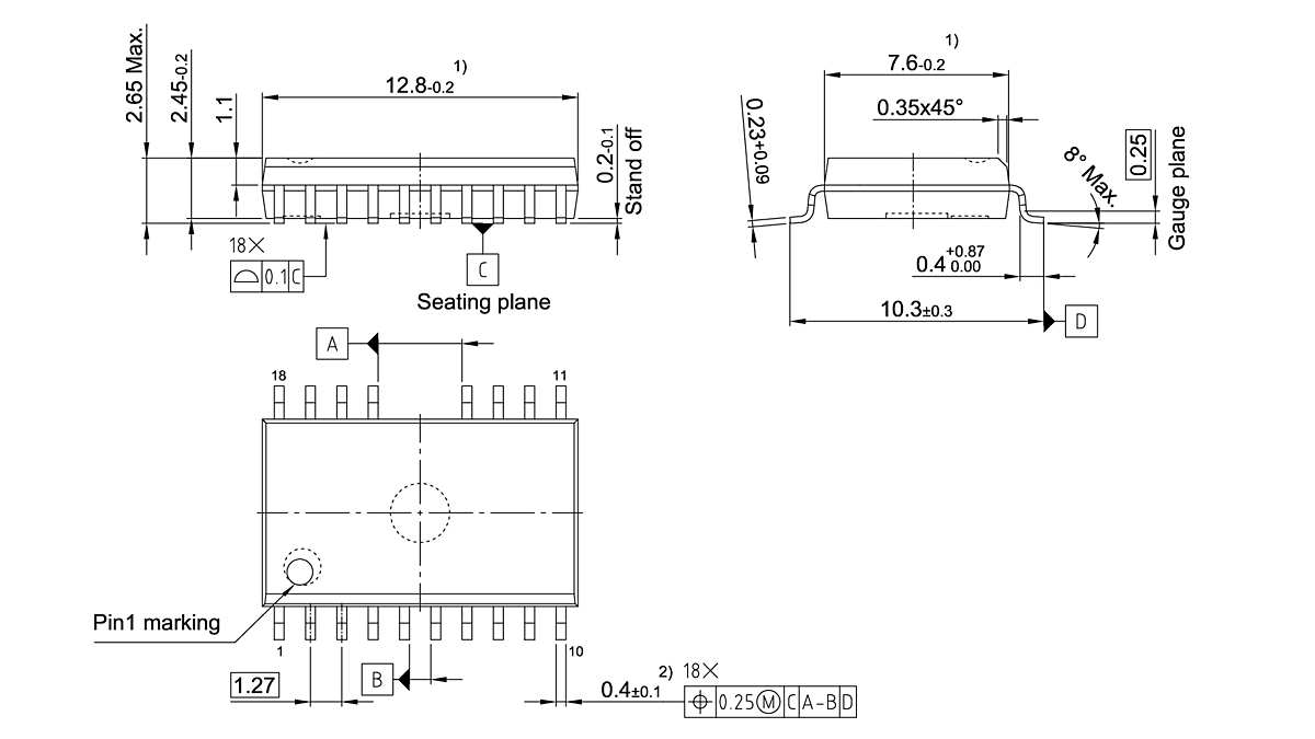 PG-DSO-18-2_Package Outline