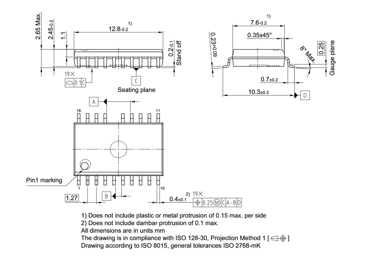 PG-DSO-19-1_Package Outline