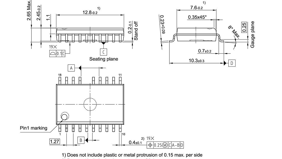 PG-DSO-19-1_Package Outline