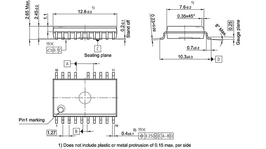 PG-DSO-19-1_Package Outline