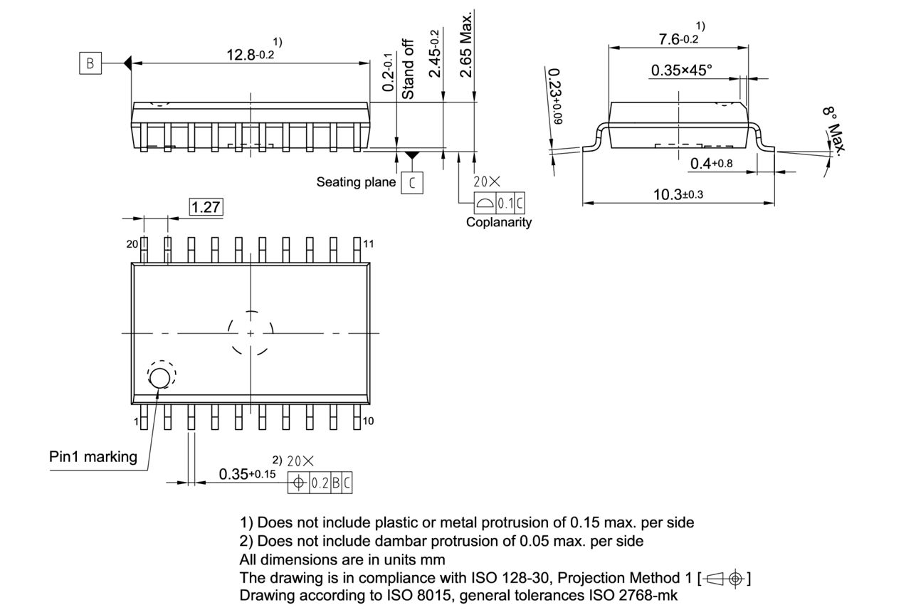 PG-DSO-20-36_Package Outline
