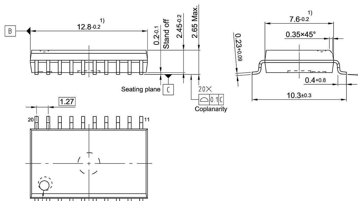 PG-DSO-20-36_Package Outline