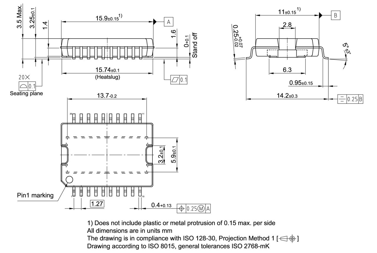 PG-DSO-20-65_Package Outline