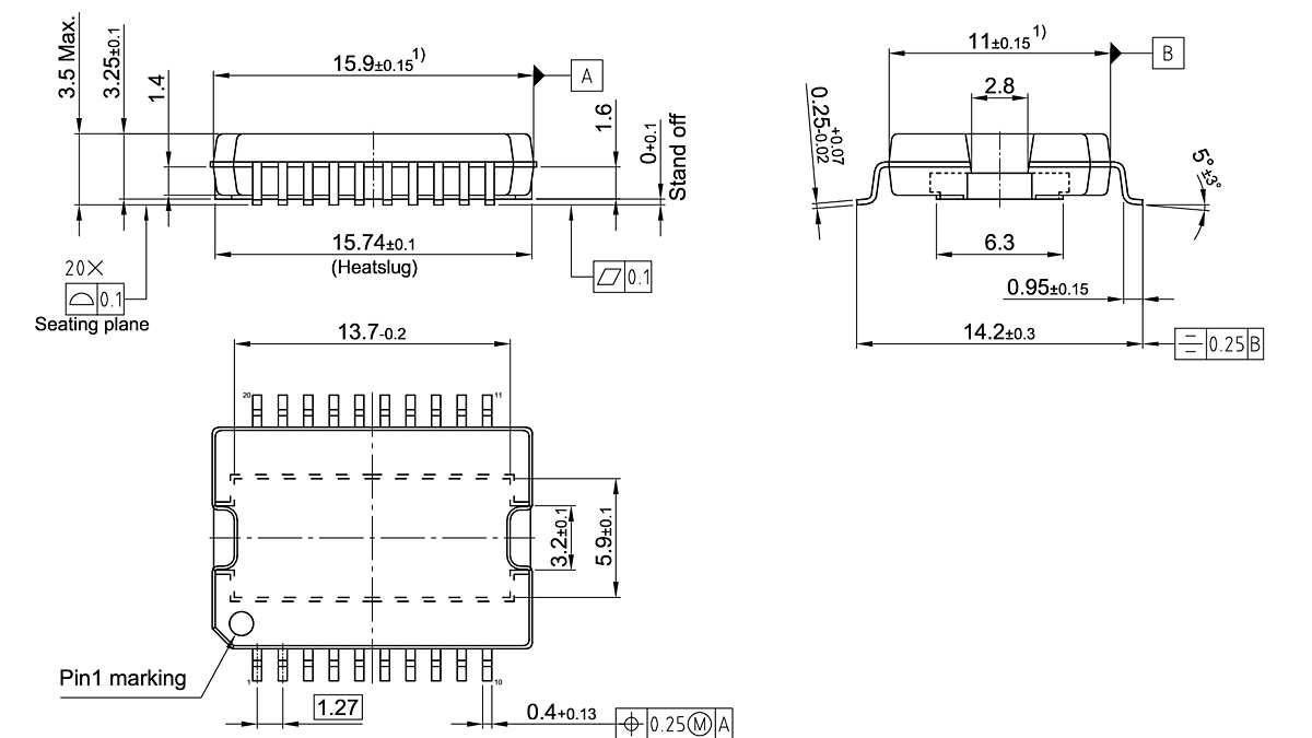 PG-DSO-20-65_Package Outline