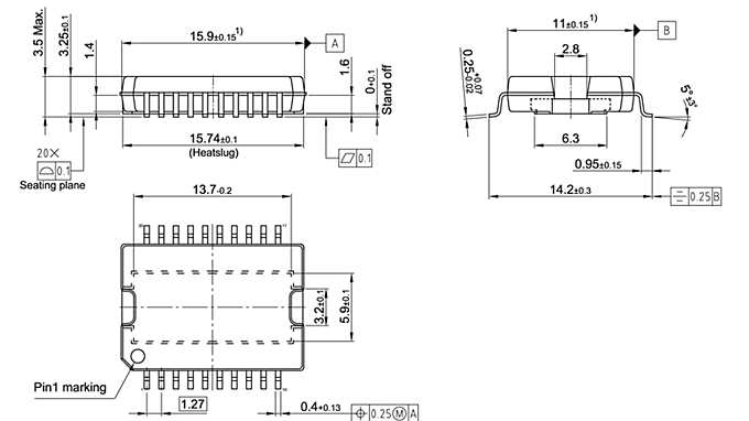 PG-DSO-20-65_Package Outline