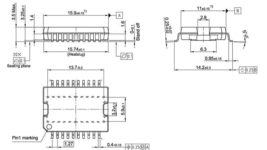 PG-DSO-20-65_Package Outline