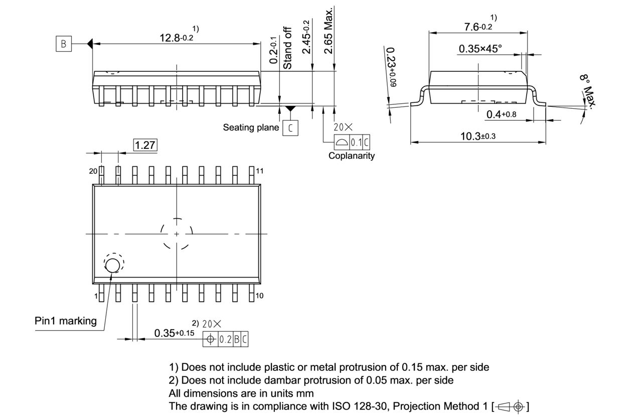 PG-DSO-20-66_Package Outline
