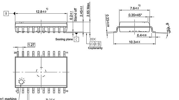 PG-DSO-20-66_Package Outline