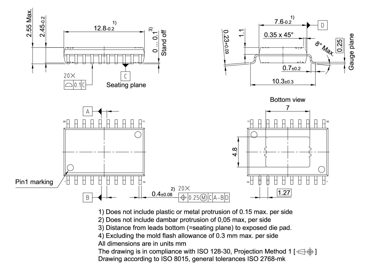 PG-DSO-20-71_Package Outline