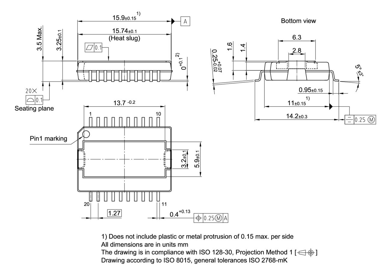 PG-DSO-20-90_Package Outline
