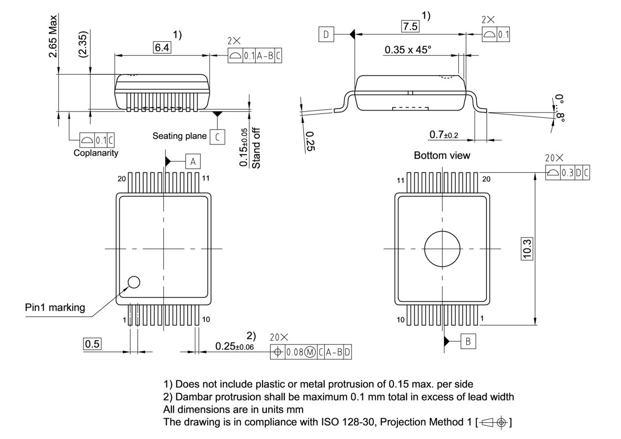 PG-DSO-20-91_Package Outline