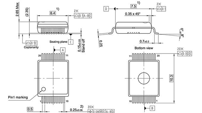 PG-DSO-20-91_Package Outline