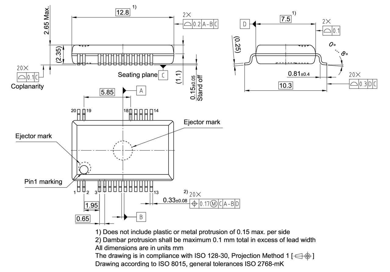PG-DSO-20-92_Package Outline